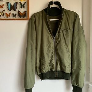 Reversible Dragon Bomber Jacket